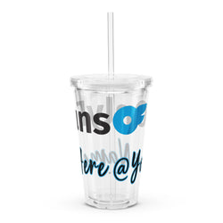 Onlyfans Personalized Thirst Trap Deluxe: Custom Clear plastic tumbler