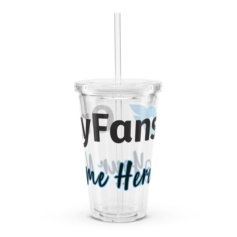 Onlyfans Personalized Thirst Trap Deluxe: Custom Clear plastic tumbler