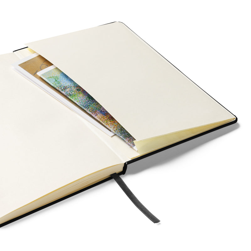 Custom Blank Lined Journal Sun and Moon Brown Skin Goddess Spiritual Hardcover bound notebook