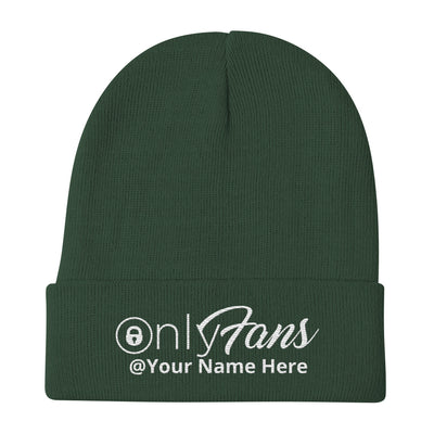 Onlyfans Personalized Custom Embroidered Beanie Unisex Men Women