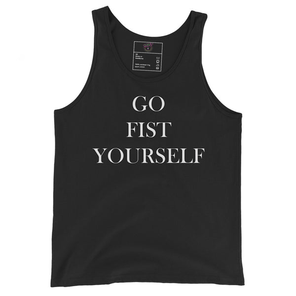 Go Fist Yourself Unisex Tank Top - Attire T LLC