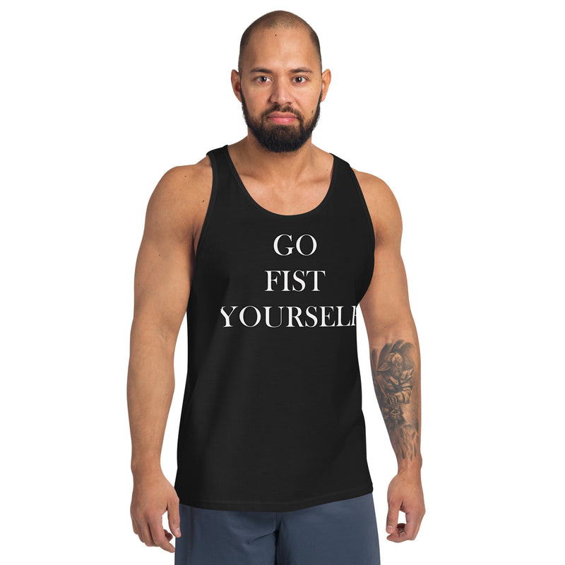 Go Fist Yourself Unisex Tank Top - Attire T LLC