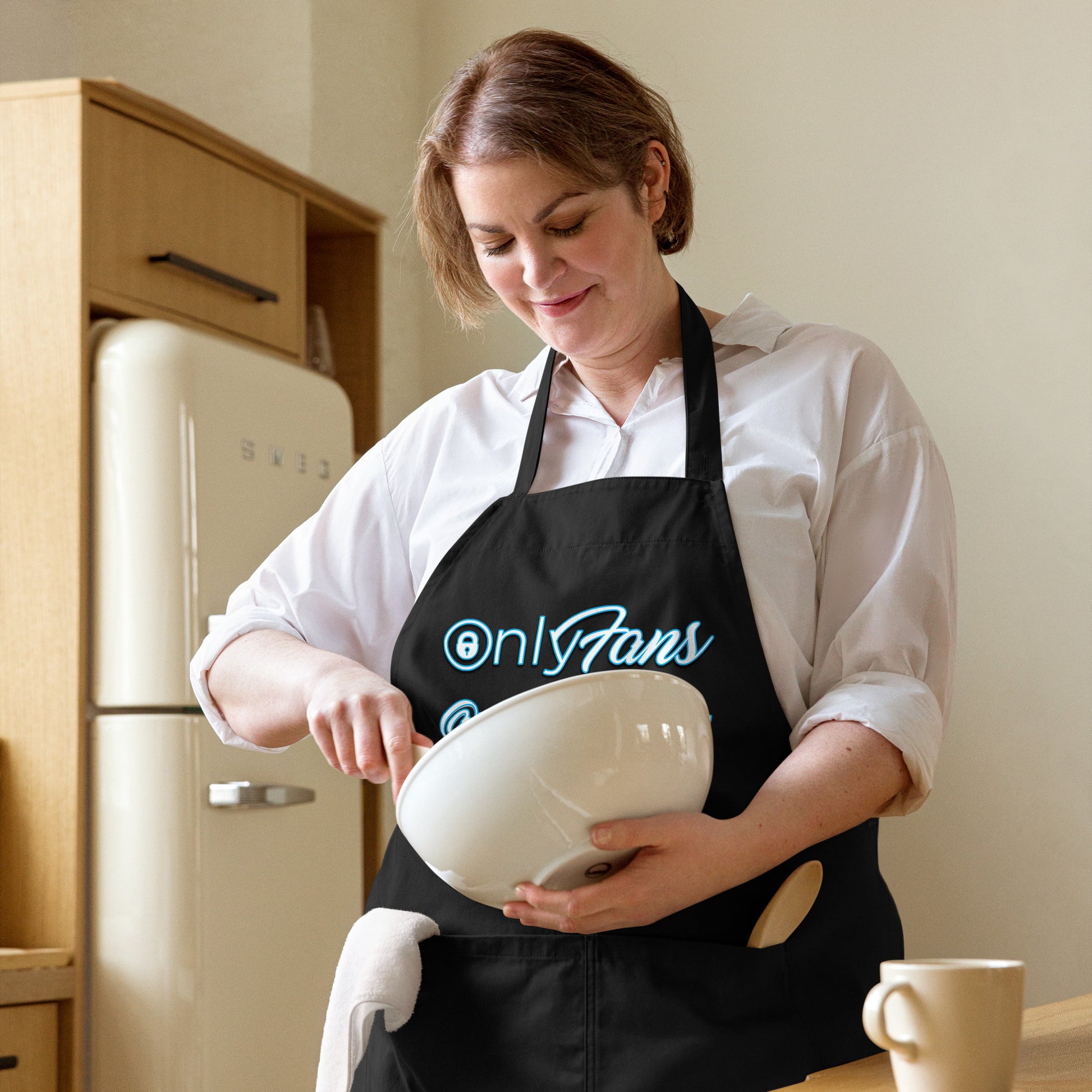 Personalized Onlyfans Custom Organic Cotton Apron - Attire T LLC