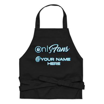 Personalized Onlyfans Custom Organic Cotton Apron
