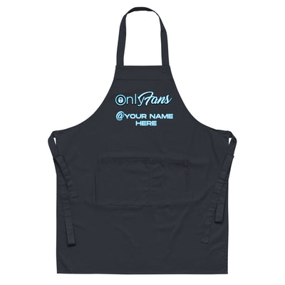 Personalized Onlyfans Custom Organic Cotton Apron