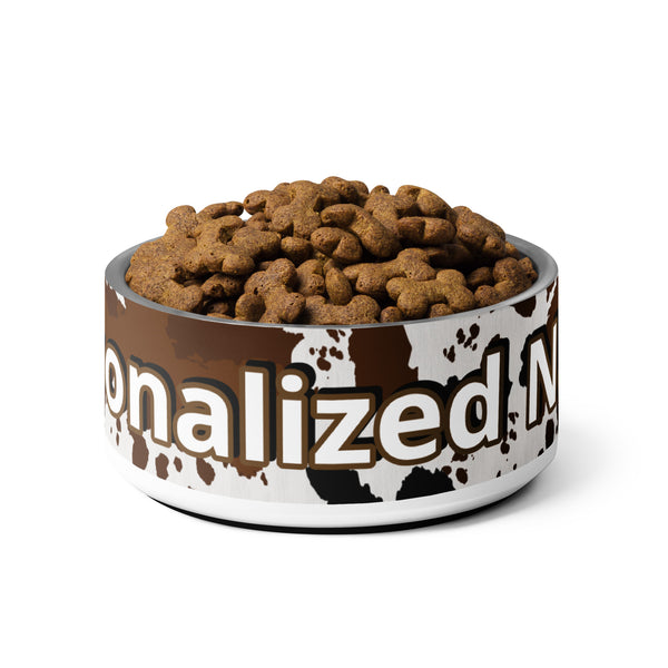 Custom Personalized Dog | Cat  Luxury Bowl | Stainless Steel Paws & Pleasure: Your Pet's VIP Dining Experience Starts Here!