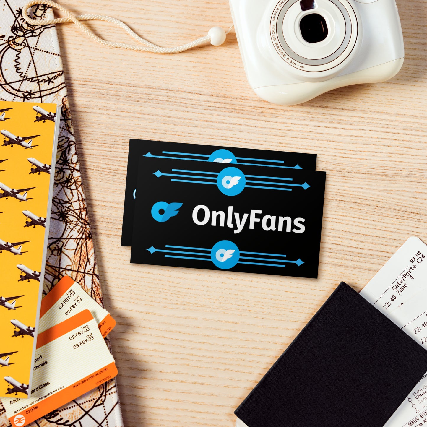 Turn Heads & Leave Your Mark with OnlyFans Custom Name Set of Business Cards | Personalized | Custom | Promote Content Creator