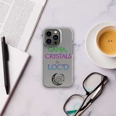 Ganja, Crystals, and Loc'd Snap case for iPhone®