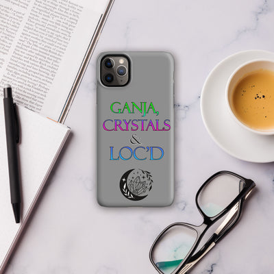 Ganja, Crystals, and Loc'd Snap case for iPhone®