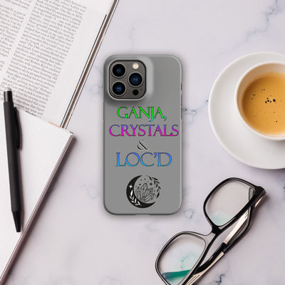 Ganja, Crystals, and Loc'd Snap case for iPhone®
