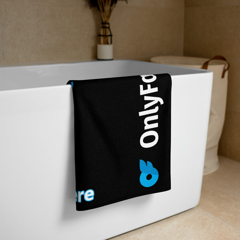 Onlyfans | Wrap Yourself in Seduction: Your Personalized Onlyfans Towel | Name Customization | Beach Towel | Pool Towel | Gym towel