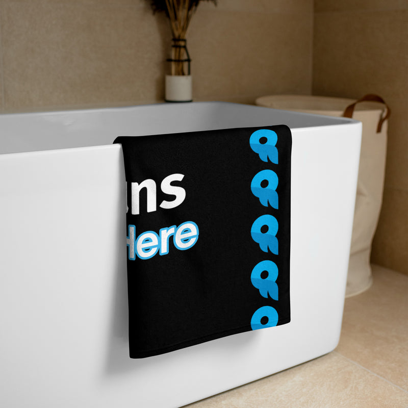 Onlyfans Custom Dive into Personalized Pleasure: Your Name, Your Game Towel | Pool Towel | Logo towel | Beach Towel | Luxury Towel