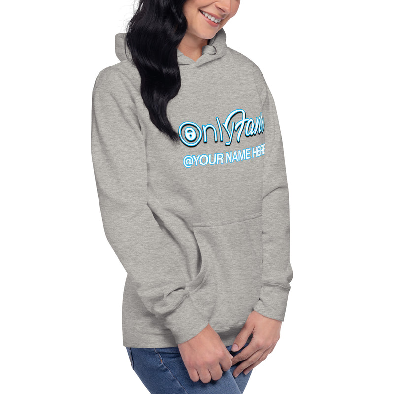 Onlyfans Personalized Name Custom New Logo Unisex Hoodie