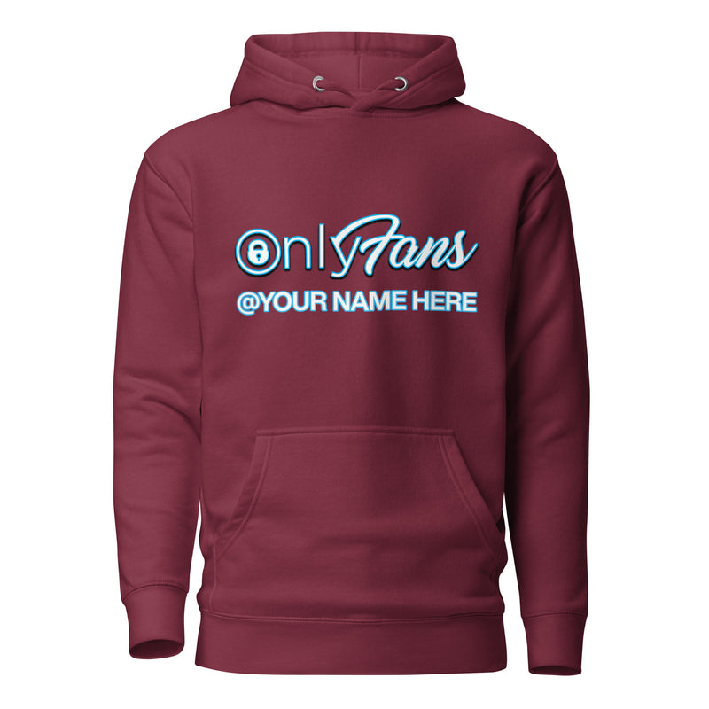 Onlyfans Personalized Name Custom New Logo Unisex Hoodie