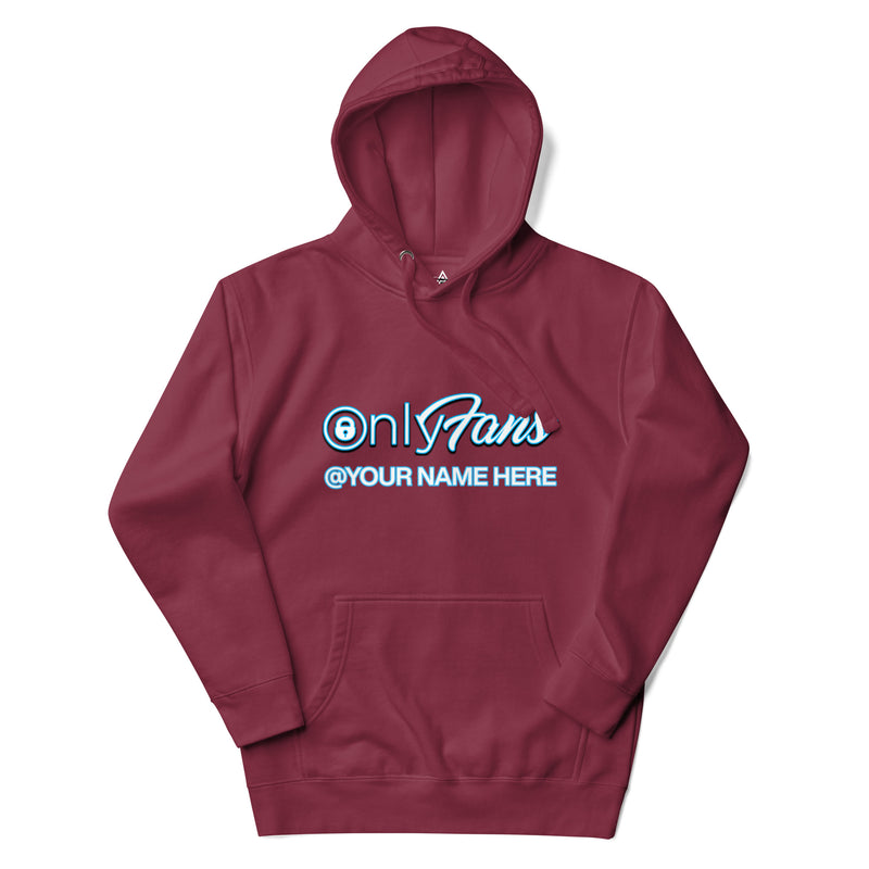 Onlyfans Personalized Name Custom New Logo Unisex Hoodie