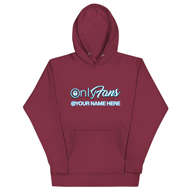 Onlyfans Personalized Name Custom New Logo Unisex Hoodie