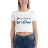 Yes, I Do Have an OnlyFans Crop Top Cotton Blend