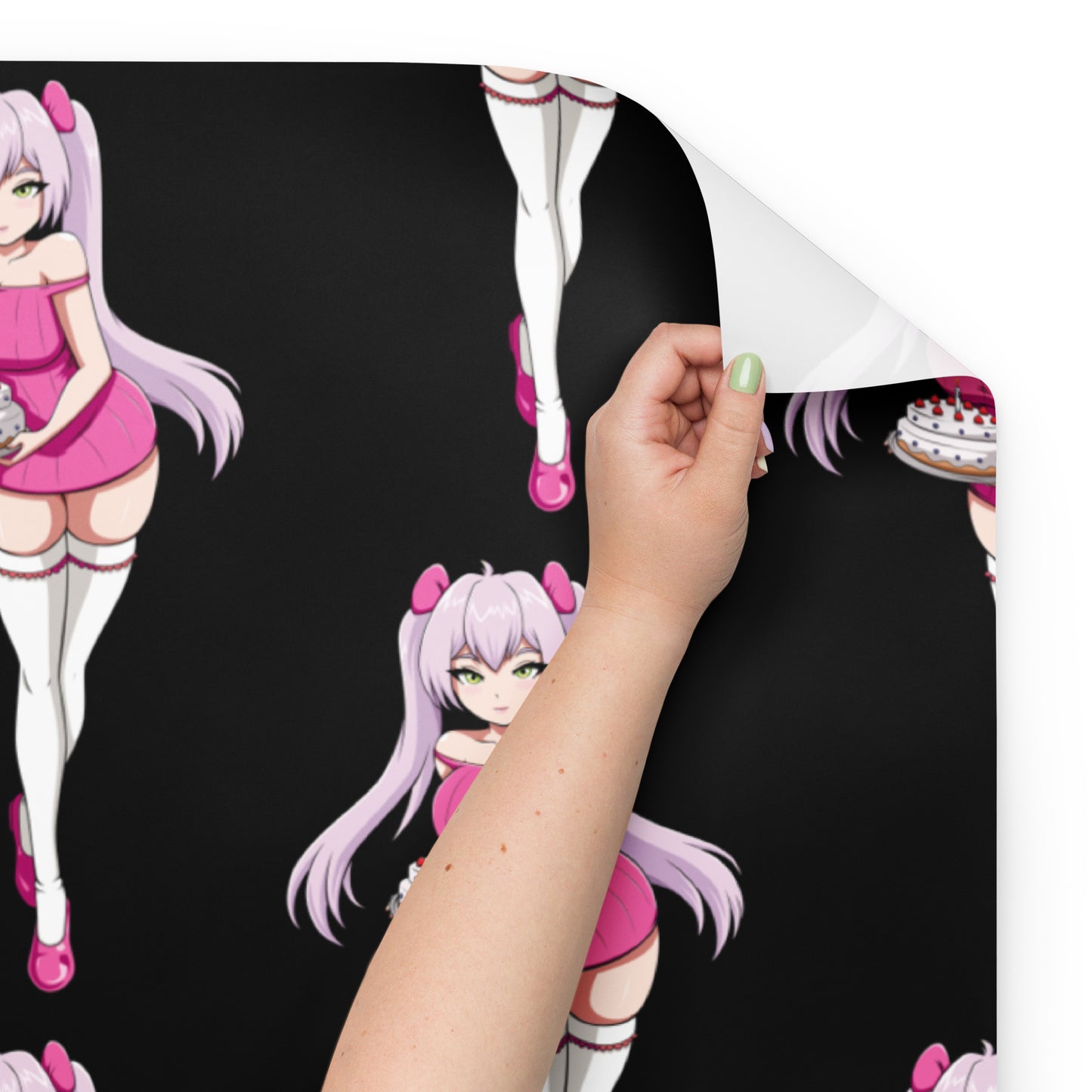 Custom Gifts Premier Wrapping Paper Harajuku Cute Japanese Style Anime Cartoon Girls Gift Wrap Cool Unique Wrapping paper sheets