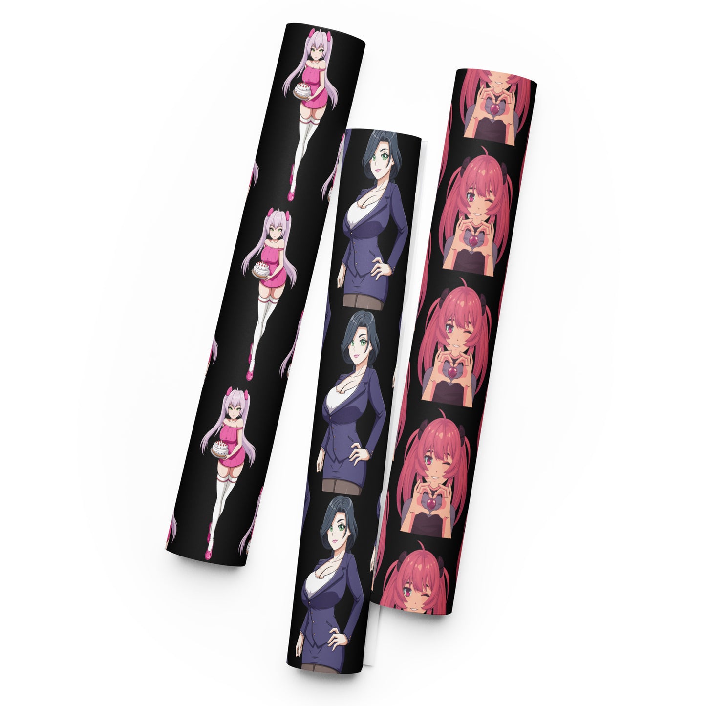 Custom Gifts Premier Wrapping Paper Harajuku Cute Japanese Style Anime Cartoon Girls Gift Wrap Cool Unique Wrapping paper sheets