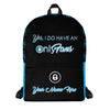 Unisex OnlyFans Custom Name Backpack (black)