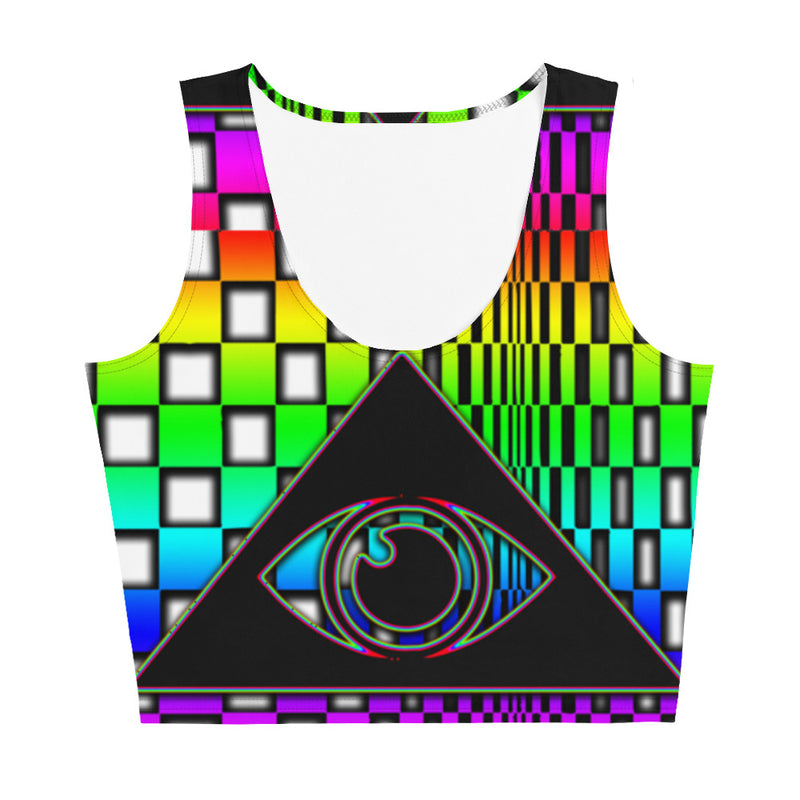 The Illuminated One Rainbow Crop Top - Attire T LLC