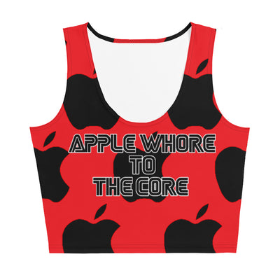 Apple Whore to the Core Crop Top