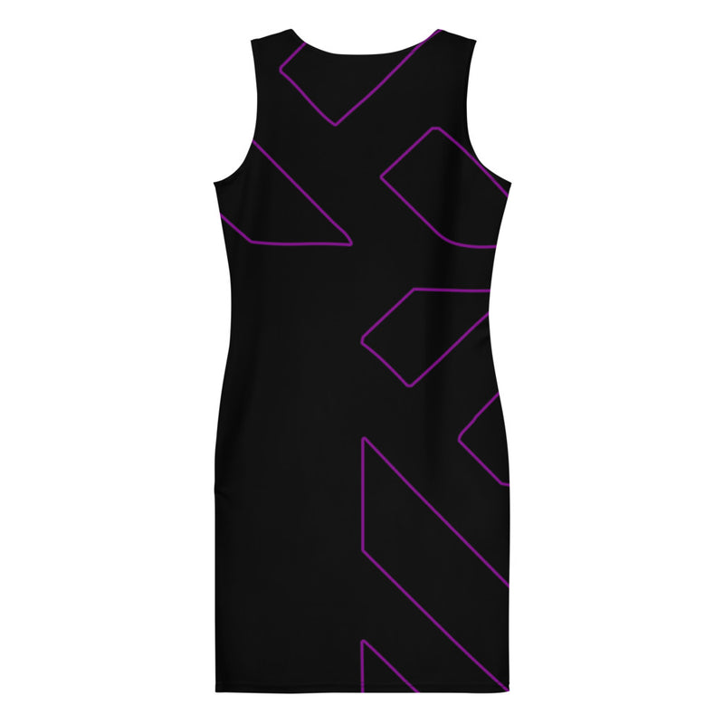 Crypto Babe Bodycon Dress - Attire T LLC