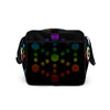 God Body With Sacred Geometry in Chakra colors Custom Duffle bag