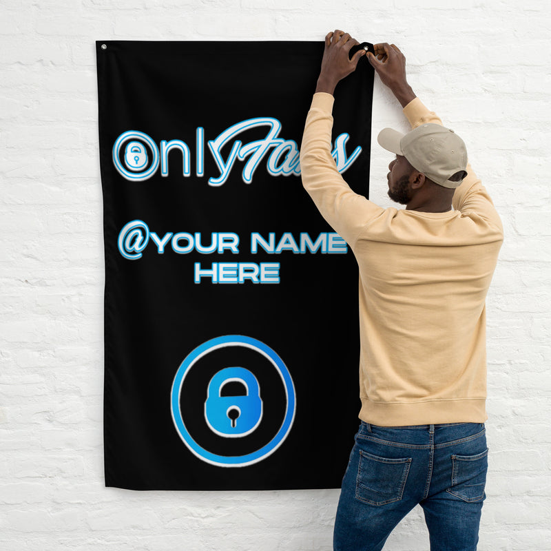 Personalized Custom ONLYFANS Flag - Attire T LLC