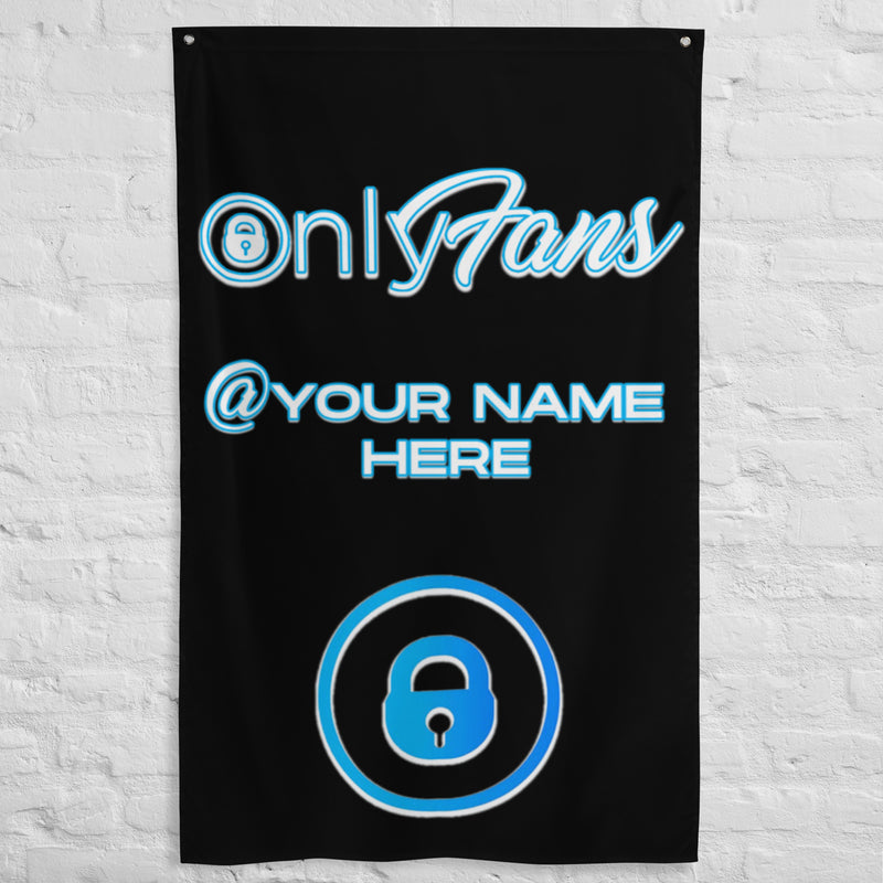 Personalized Custom ONLYFANS Flag - Attire T LLC