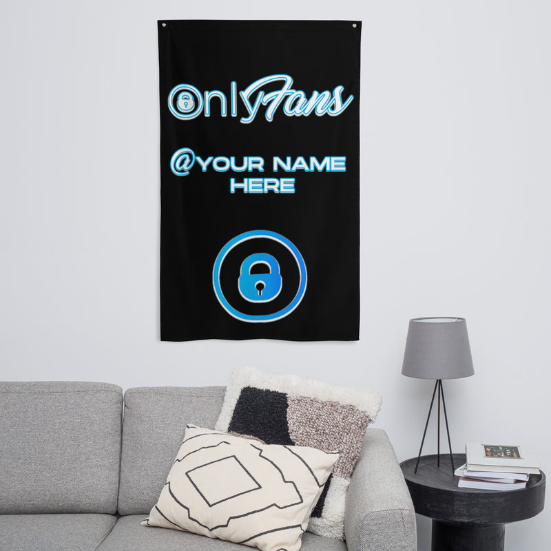 Personalized Custom ONLYFANS Flag - Attire T LLC