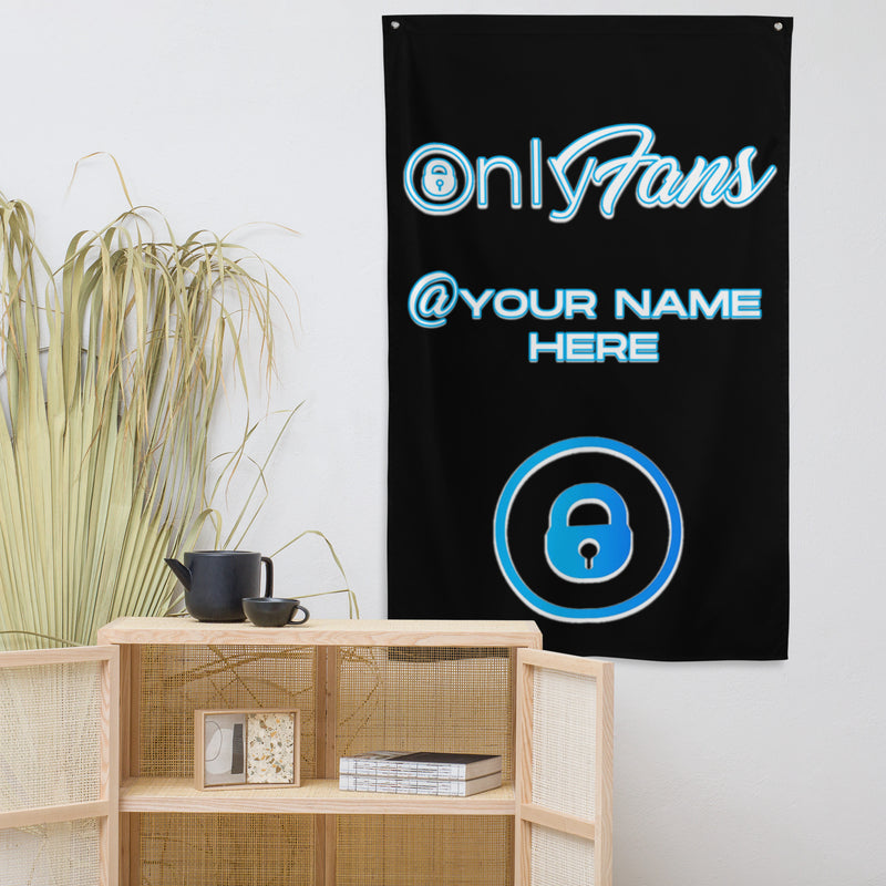 Personalized Custom ONLYFANS Flag - Attire T LLC