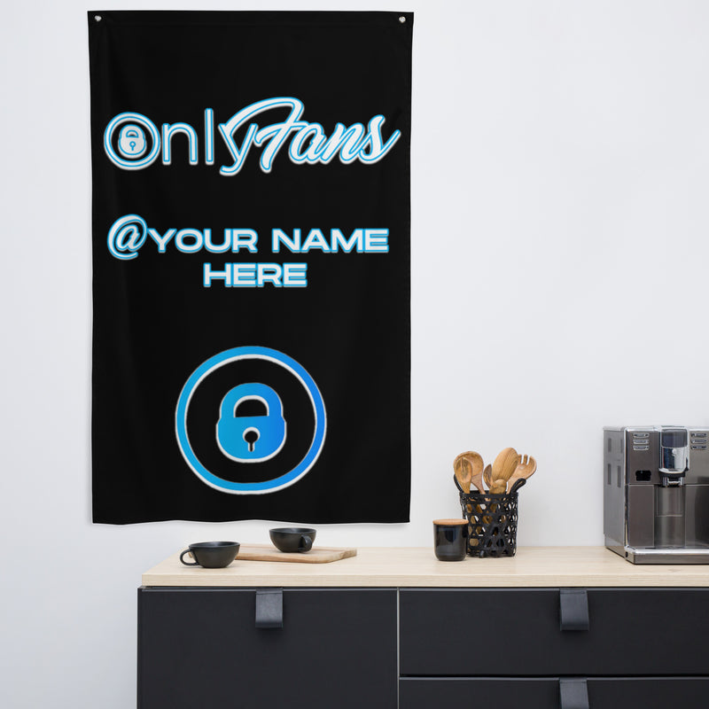 Personalized Custom ONLYFANS Flag - Attire T LLC