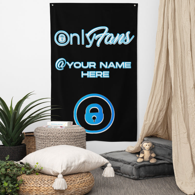 Personalized Custom ONLYFANS Flag - Attire T LLC