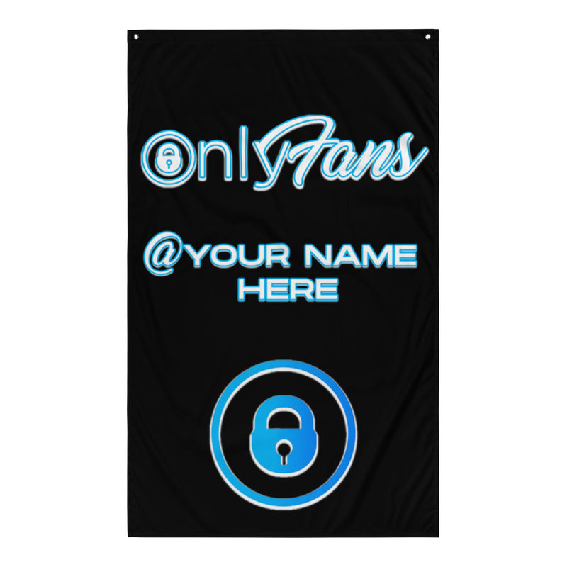 Personalized Custom ONLYFANS Flag - Attire T LLC