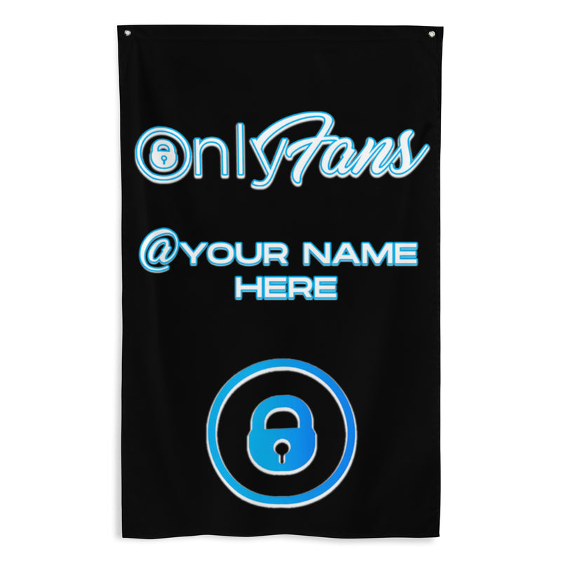 Personalized Custom ONLYFANS Flag - Attire T LLC