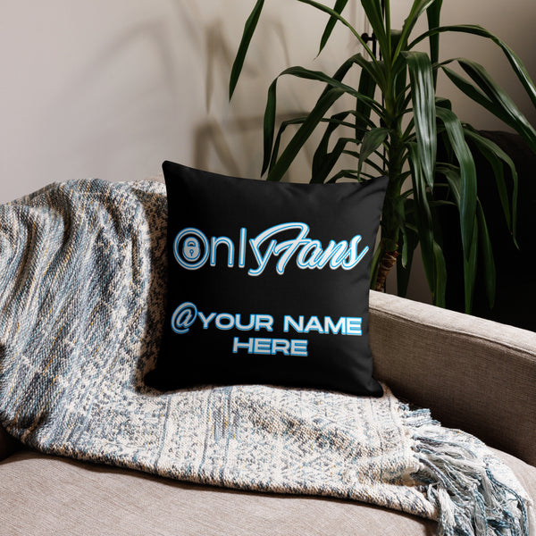 Personalized Custom Onlyfans Premium Pillow - Attire T LLC