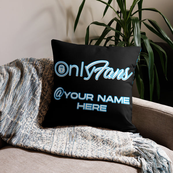 Personalized Custom Onlyfans Premium Pillow - Attire T LLC