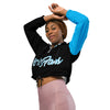 Personalized Custom Onlyfans Women’s Crop Windbreaker (Black)