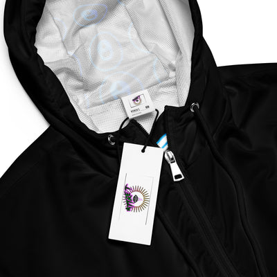 Personalized Custom Onlyfans Women’s Crop Windbreaker (Black)