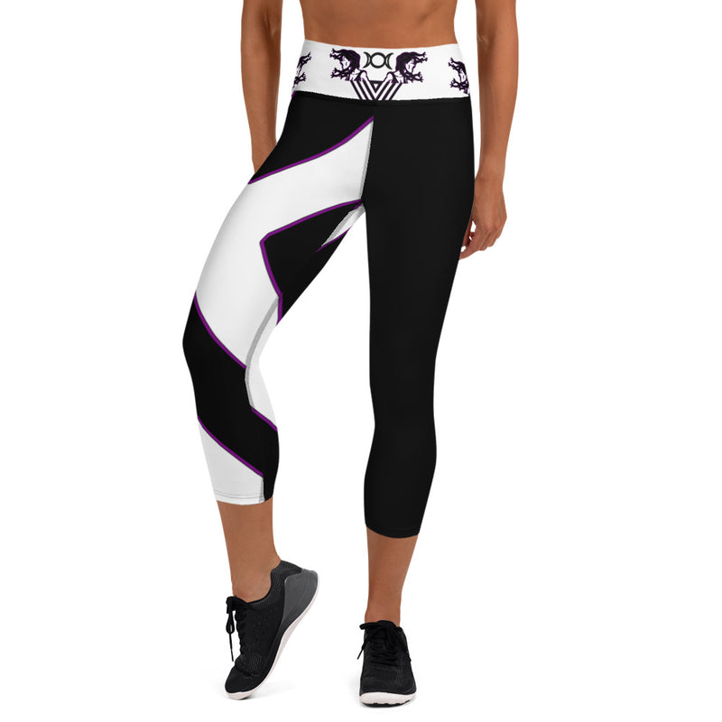 Medusa Energy Yoga Capri Leggings - Attire T LLC