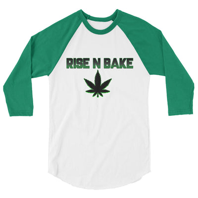 Rise N Bake 3/4 sleeve raglan  shirt - Attire T