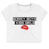 Sorry Boys I Kiss Girls Crop Top - Attire T