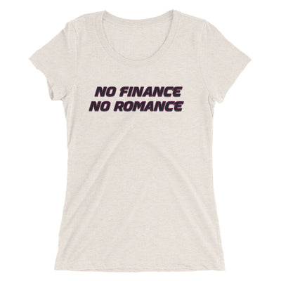No Finance No Romance short sleeve t-shirt - Attire T