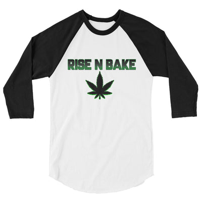 Rise N Bake 3/4 sleeve raglan  shirt - Attire T