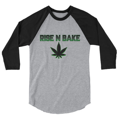 Rise N Bake 3/4 sleeve raglan  shirt - Attire T