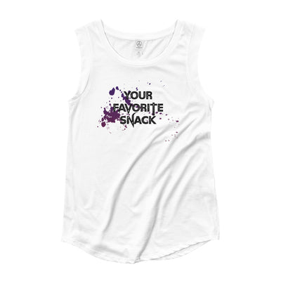 Your Favorite Snack Cap Sleeve T-Shirt - Attire T