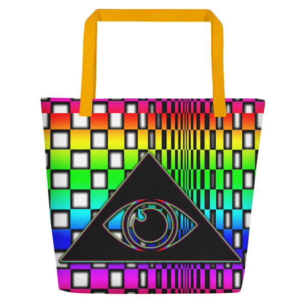 The Illuminated One Rainbow Beach Bag - Attire T