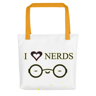 I Heart Nerds Tote Bag - Attire T