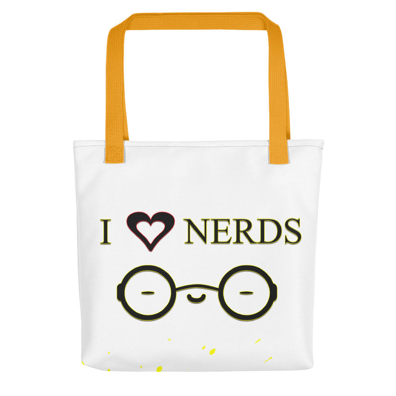 I Heart Nerds Tote Bag - Attire T